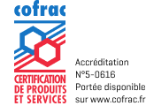 COFRAC Certification de produits et services